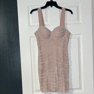 Pink Polka Dot Dress